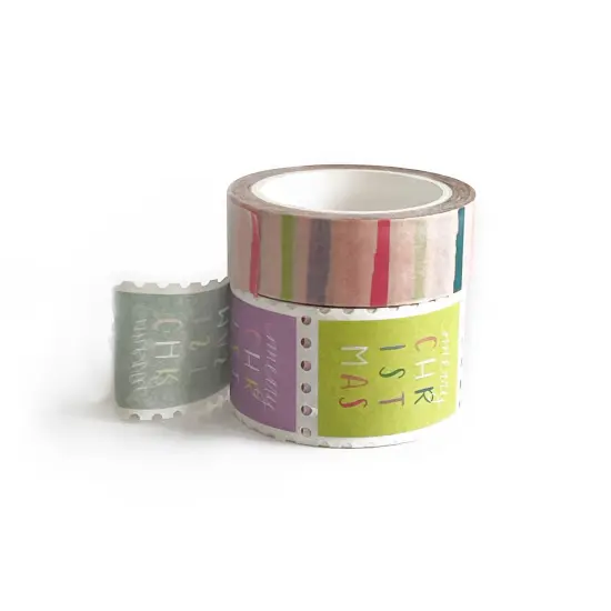 happy christmas washi tape (set of 2) | funday goods {1}
