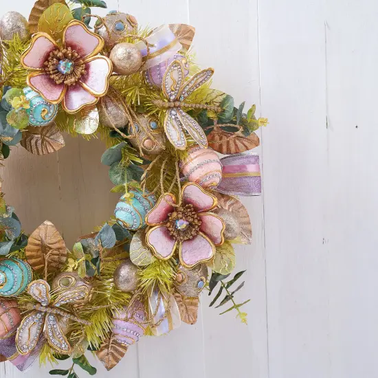 Easter Elegant Premium Handcrafted Wreath 22" {2}