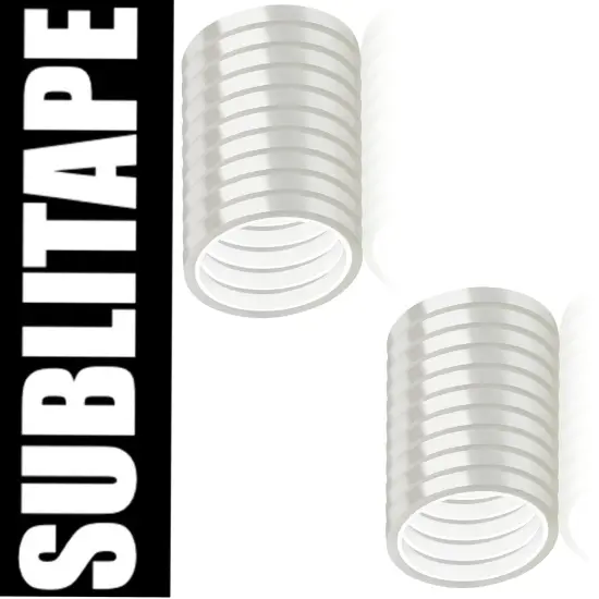 20 rolls Heat resistant Tapes sublimation Press Transfer Thermal BLUE 6mmx30m SUBLITAPE {1}