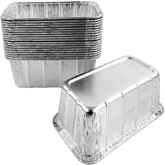 Disposable Aluminum Foil Loaf Bread Pan {1}