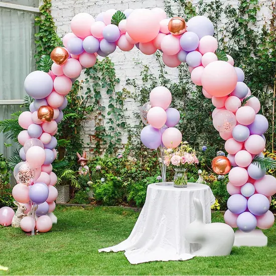 Balloon Arch Kit with Stand, Pump, Ideal for Parties {4}