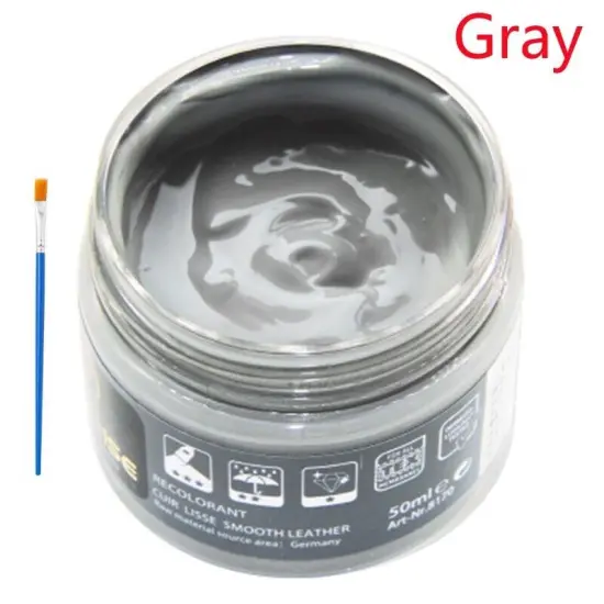 Leather Repair Filler Cream Restore Gray {1}