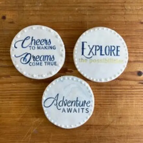 Graduation Encouragement Cookie Stencil Set | C1081 by Designer Stencils | Stencils for Royal Icing, Airbrush, Dusting Powder | {2}