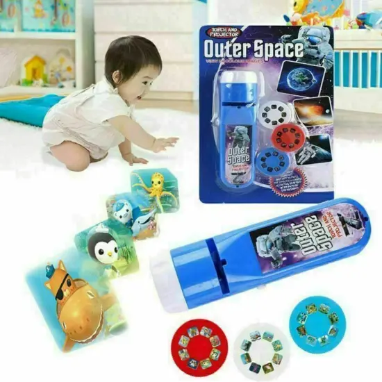 Kitcheniva Kids Projection Flashlight Educational Toys {1}