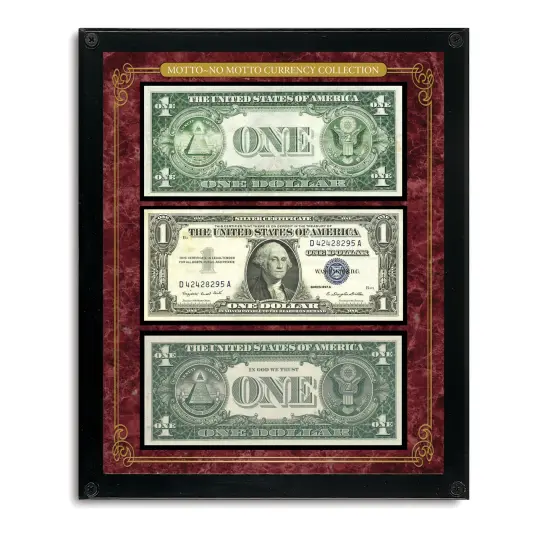 Motto -No Motto Currency Collection - Acrylic Frame {1}