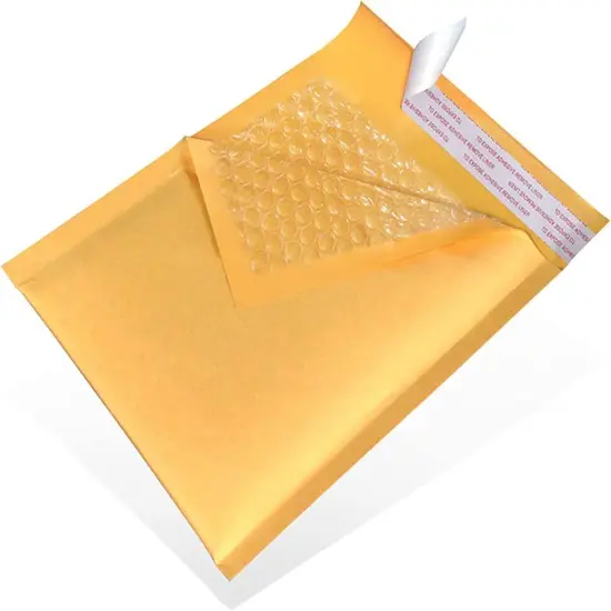 Kraft Paper Bubble Padded Envelopes Mailers Case. {2}