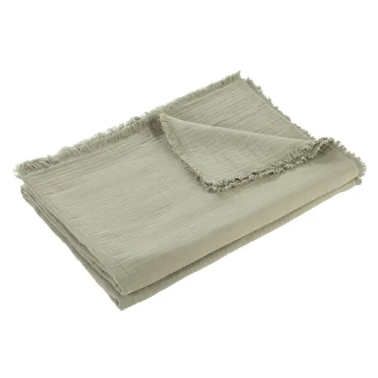 Nate Home by Nate Berkus Matelasse Blanket with Fringe {5}