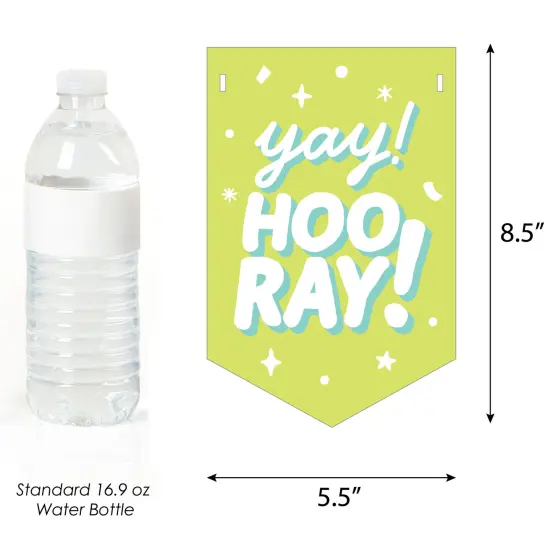 Big Dot of Happiness Party Time - Happy Birthday Party Bunting Banner - Party Decorations - Party Party Party {3}