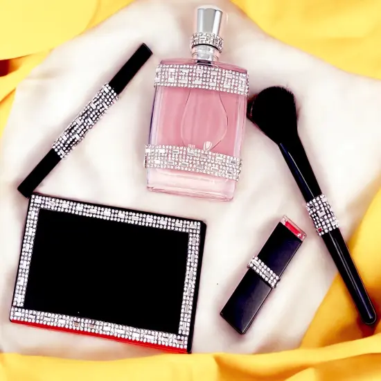 5 yards of Alejandra Emerald-cut Rhinestone Iron-on Decorative Trim {3}