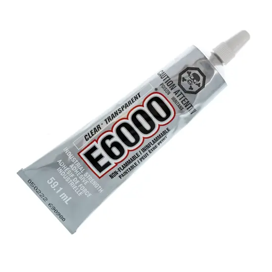 E6000 Permanent Clear Multi Purpose Adhesive, 59ml {3}