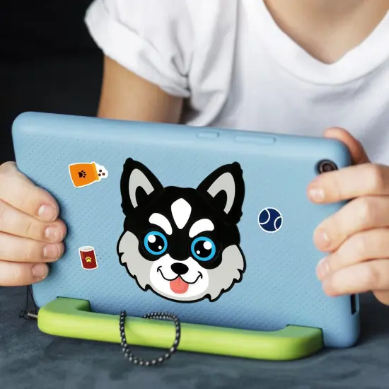 Wrapables Make Your Own Sticker Sheets, DIY Make a Face Animal, Food, Party Favor Stickers (24 Sheets) Dogs {4}