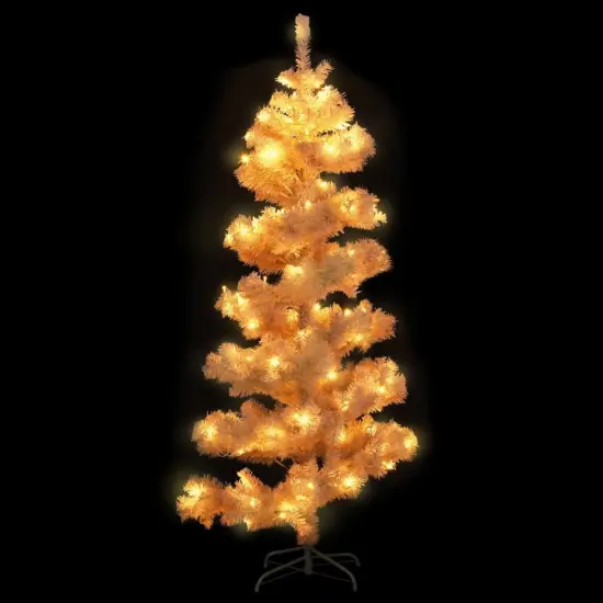 Swirl Christmas Tree with Stand and LEDs {3}