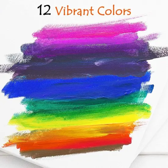 12 Colors Washable Paint Set for Kids Regular. {2}