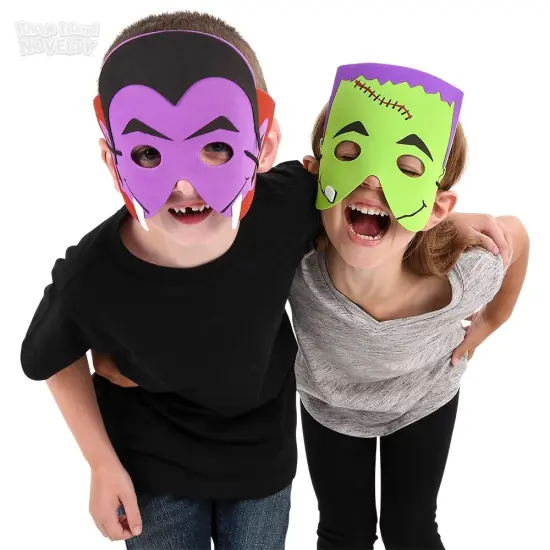 Halloween 7" Foam Masks - 12pk {2}