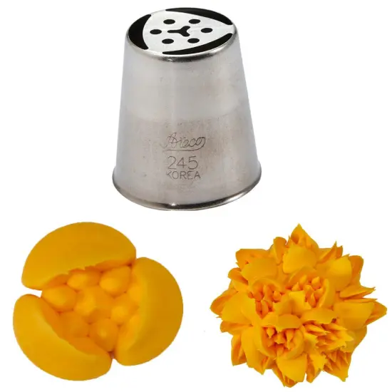 Flower Assortment Russian Decorating Tip Set, 4pc {4}