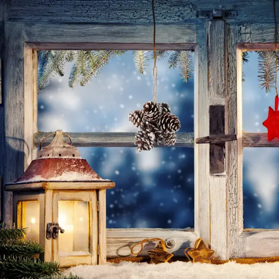 4" White Edge Pine Cone Clusters - Set of 12, Lifelike Artificial Design, Perfect for Wreaths, Trees & Holiday Crafts - Christmas D&eacute;cor Accent, Floral Home by Artificial Flowers {4}