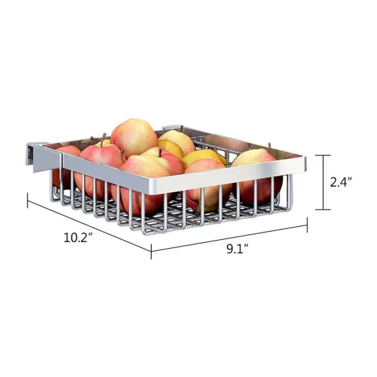 Stainless Steel Kitchen Supplies Storage Shelf Cutlery {9}