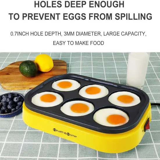 Electric Mini Pancake and Egg Frying Pan for Snacks or Desserts {2}