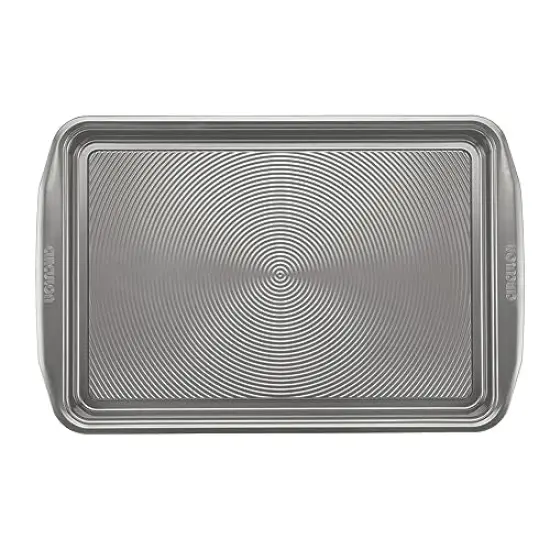 2 PACK Nonstick Bakeware Set, Nonstick Cookie Sheet / Baking Sheet - Gray {4}