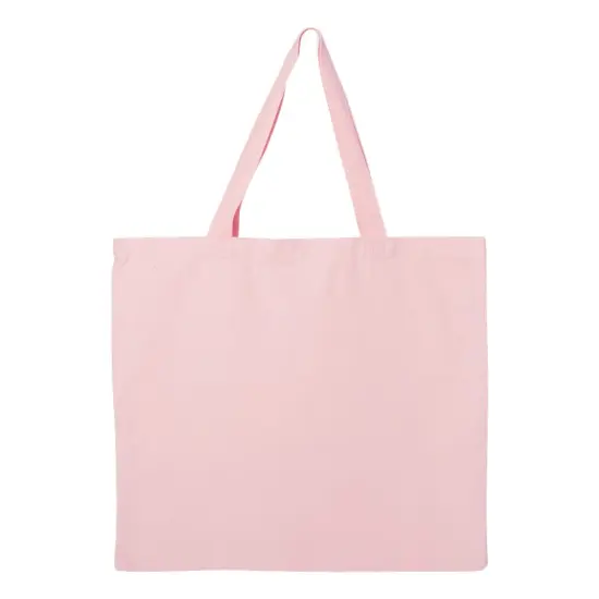 Q-Tees&reg; Promotional Tote Azalea {3}