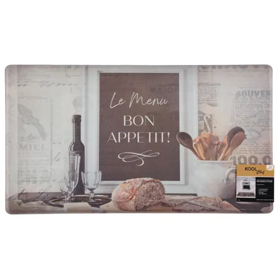 Anti-fatigue Kitchen Mat ''Bon apetit'' - 2 Sizes! {4}