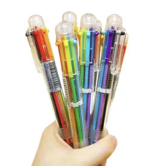 Kitcheniva Ball Point Pen 6 Color In 1 Ballpoint {1}