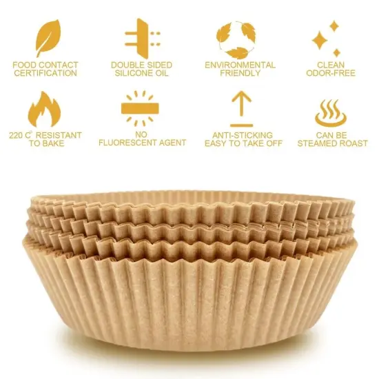 Kitcheniva Non-Stick Air Disposable Parchment Paper Liner 50-100 Pcs {7}