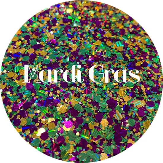 Polyester Glitter - Mardis Gras by Glitter Heart Co.&trade; {4}
