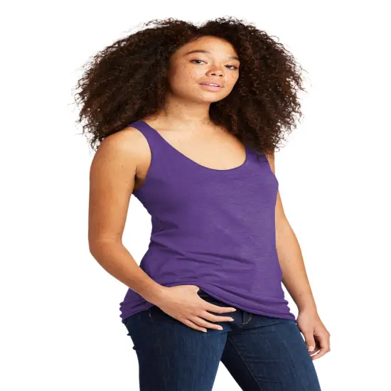 Next Level&reg; Tri-Blend Racerback Tank For Adult - 6733 Vintage purple {3}