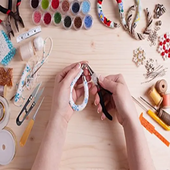 19 Pieces Jewelry Making Tools Kit with Zipper Storage Case for Jewelry Crafting and Jewelry Repair {2}