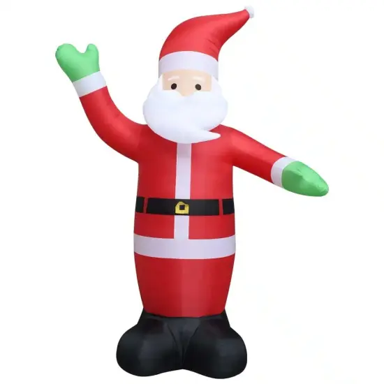 XXL 236.2" Christmas Inflatable Santa Claus with LED Lights (IP44) {1}