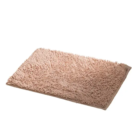 Kitcheniva Luxury Chenille Non Slip Bathroom Rugs Camel {1}