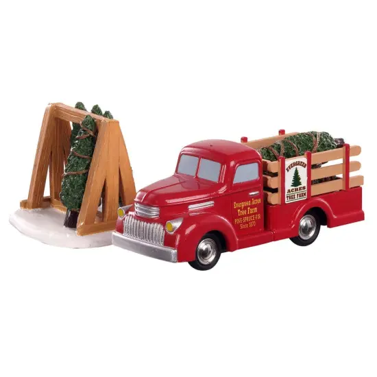Lemax&copy; Vail Village Accessory&trade;: Tree Delivery, Set of 2 {2}