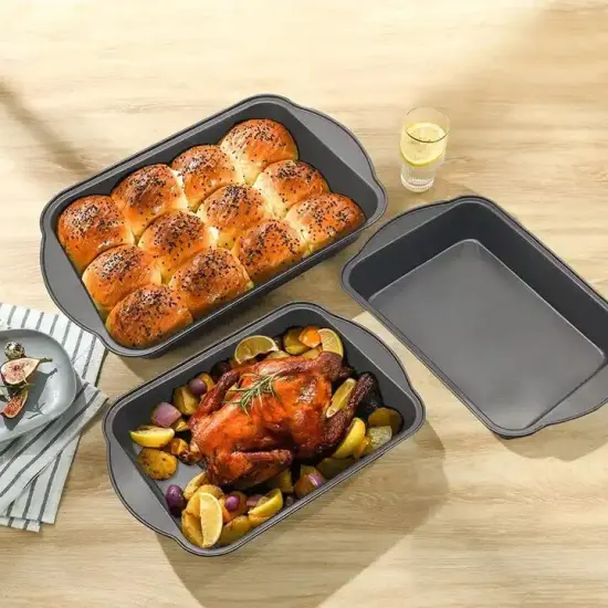 Non Stick Aluminum Bake ware Pan {2}