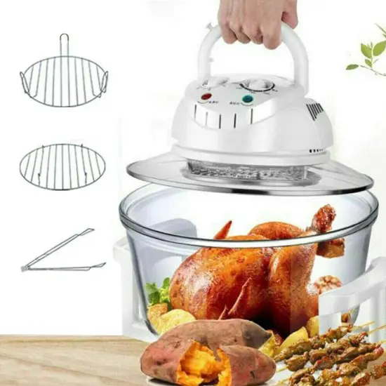 Electric Air Fryer Turbo Healthy Frying Oven For Roasting Baking {3}