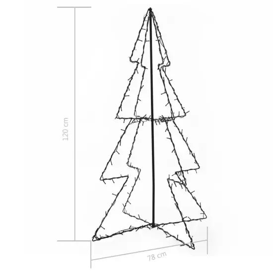 Christmas Cone Tree LEDs For Christmas Yard Decorations {8}