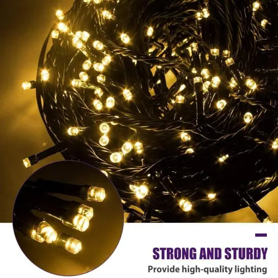 Waterproof LED String Lights for Indoor and Outdoor Christmas Decoration {6}