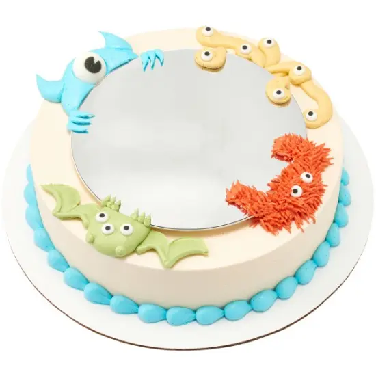 Mirror Layon Cake Decoration, 1ct {3}