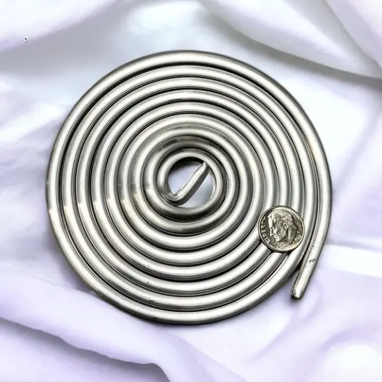 3/16 Round U Lead Came - Round Sides, Flat Bottom [RU-70]-12ft {2}