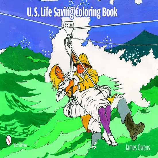 U.S. Life Saving Coloring Book {1}