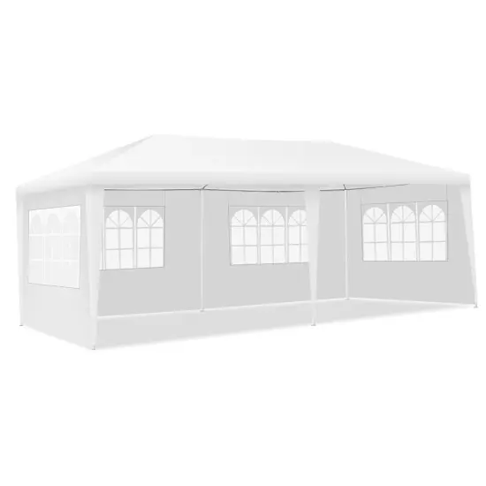 10 x 20 Feet Outdoor Party Wedding Canopy Tent with Removable Walls and Carry Bag {1}