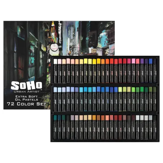 SoHo Urban Artists Extra Soft Oil Pastel Sets {1}