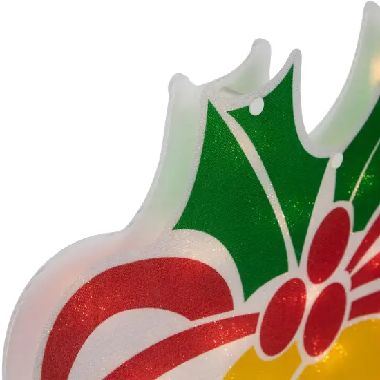 Northlight 19" Lighted Christmas Bells Window Silhouette Yellow {7}