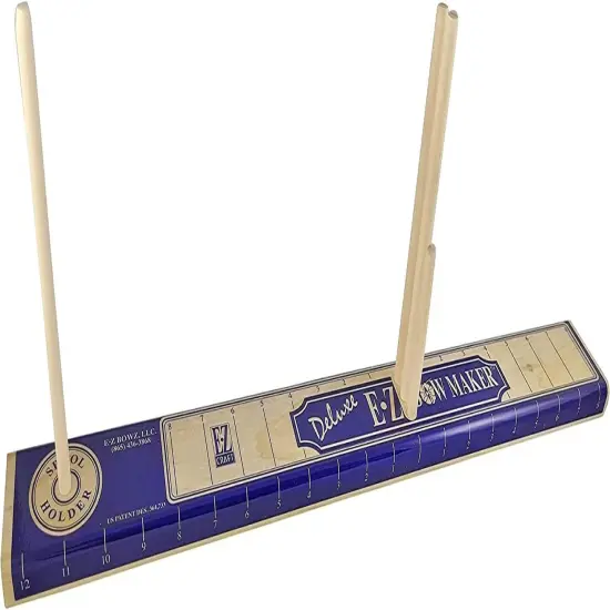 Deluxe EZ BowMaker - Bow Making Tool - Crafting Bowmaker - Professional Designer Bow Maker - DIY Wreath Bows, Hair Bows, And More {1}