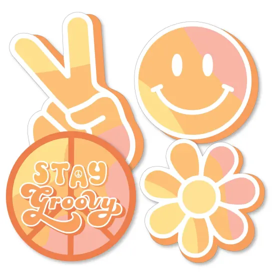 Big Dot of Happiness Stay Groovy - Decorations DIY Boho Hippie Party Essentials - Set of 20 {2}