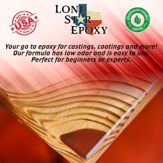 2 part epoxy resin, 1 gallon kit, clear resin, crafts, art, coating, self leveling, easy to use (1-1 mixing) {4}