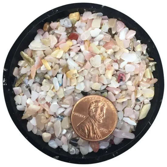 Pink Opal Tiny Crystal Chips &ndash; Size 0 {2}