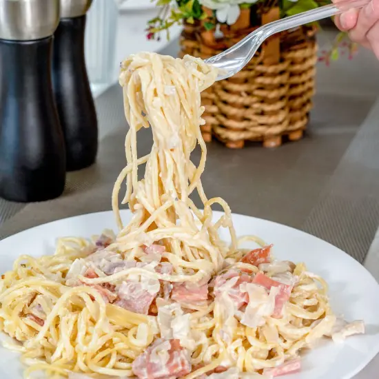 18 Pieces Plastic Serving Utensils, 9" Clear Disposable Utensils, 6 Serving Tongs, Spoons, Forks {6}