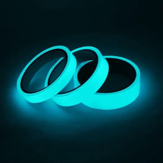 Kitcheniva 10ft Glow In The Dark Luminous Tape Blue {1}