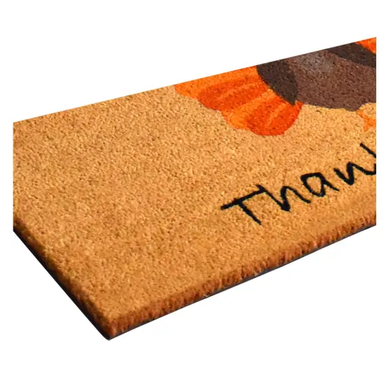 107151729 Happy Thanksgiving Doormat {6}